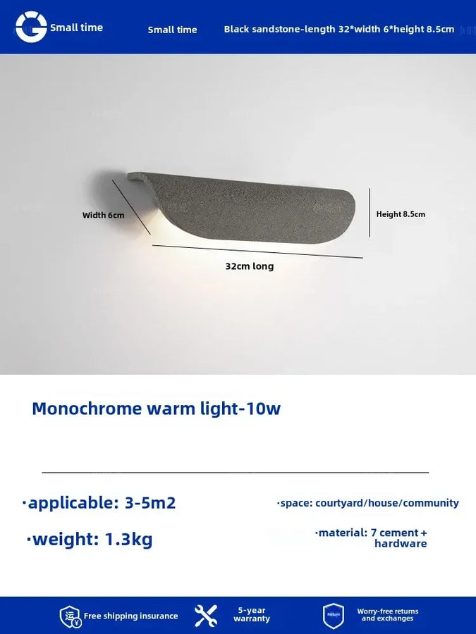 Brav Courbe Aluminium Blanc Minimaliste