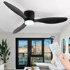 Ventilateur de Plafond Compact avec Éclairage LED