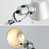 Lampadaire Bras Articulé Acier Chromé Minimaliste Design - Salon Bureau Chambre — Aura