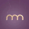 Fabrizia Arches Métal Noir Brillant Minimaliste
