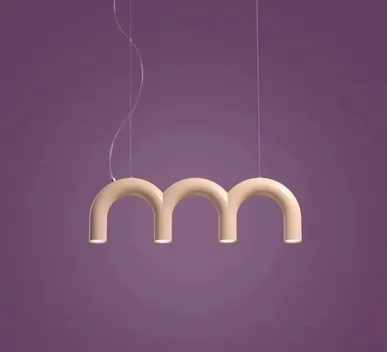 Fabrizia Arches Métal Noir Brillant Minimaliste