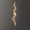 Applique Murale Anneaux Verre Transparent et Métal Noir Noire Ronde - Chambre Salle de Bain Salon — Horos