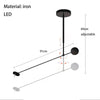 Nëris Bras Long Métal Noir Minimaliste