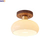 Lumio Vintage Verre Transparent et Bois Naturel