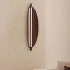 Applique Murale Ovale Bois Naturel Minimaliste Design Moderne - Chambre Salle de Bain Salon — Ovalo