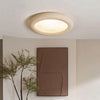 Plafonnier Anneau Plâtre Blanc Minimaliste Design Moderne - Salle de Bain Salon Chambre — Ringa