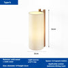 Mouloudji Cylindre Verre Opalin Minimaliste