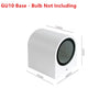 Thora Cylindre Aluminium Noir et Blanc Minimaliste B