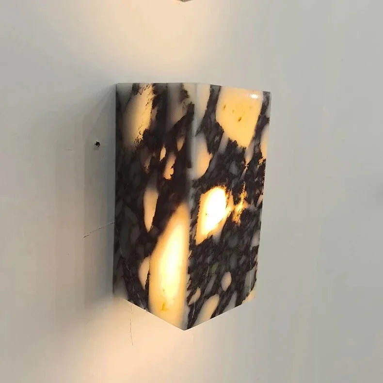 Wëlys Disque Marbre Blanc Minimaliste