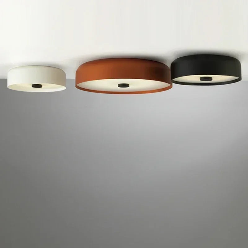 Nour Anneau Métal Rouge Minimaliste