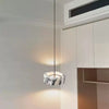 Suspension Cylindre Marbre Blanc Minimaliste Design - Chambre Salon Cuisine — Kyoto