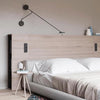 Nëris Bras Long Métal Noir Minimaliste
