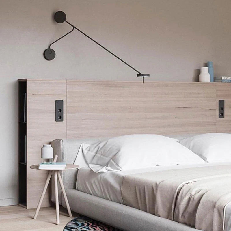 Nëris Bras Long Métal Noir Minimaliste
