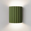 Applique Murale Cylindre Bois Texturé Minimaliste Design Moderne - Chambre Salle de Bain Salon — Colure