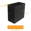 Talx Cube Aluminium Blanc Minimaliste