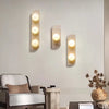 Applique Murale Cylindre Verre Opalin Minimaliste Design Moderne - Chambre Salle de Bain Salon — Cremona