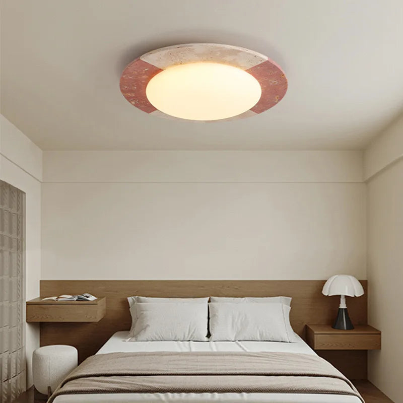 Plafonnier Nuage Métal Noir Épuré Design Moderne - Salle de Bain Salon Chambre — Algol