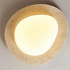 Plafonnier Ovale Verre Opalin Blanc Épuré Design Moderne - Salle de Bain Salon Chambre — Aristide