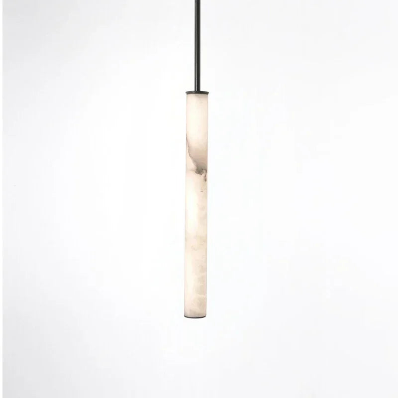 Consuelo Cylindre Albâtre Blanc Minimaliste