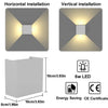 Armand Cube Aluminium Noir Minimaliste
