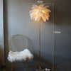 Lumis233 Plumes Rose Poudré Style Nordique