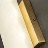 Geoffroy Cylindre Onyx Blanc et Laiton
