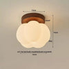 Lumio Vintage Verre Transparent et Bois Naturel
