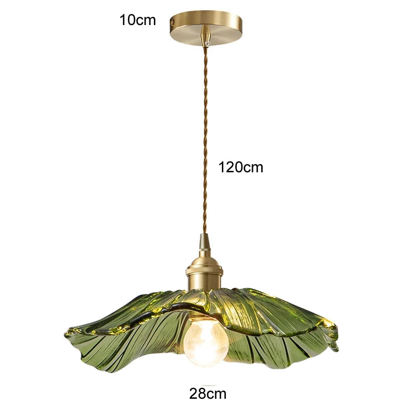 Atinuke Feuille Métal Vert Art Déco