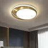 Plafonnier Anneau Métal Noir et Blanc Minimaliste Design Moderne - Salle de Bain Salon Chambre — Platino