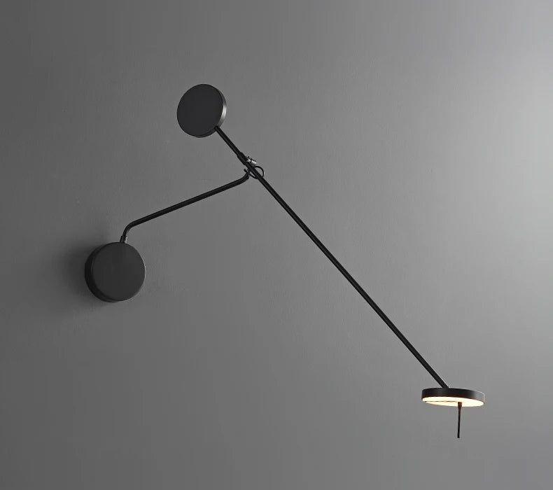 Nëris Bras Long Métal Noir Minimaliste