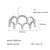 Fabrizia Arches Métal Noir Brillant Minimaliste