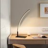 Lampe de Table Arche Aluminium Blanc Minimaliste Design - Chambre Bureau Salon — Arceau
