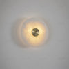 Aëlis Disque Verre Opalin Éclatant