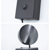 Applique Murale Rectangle Métal Noir Mat Minimaliste Design Moderne Noire - Chambre Salle de Bain Salon — Porphyre