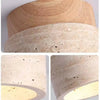 Plafonnier Cylindre Béton Blanc Minimaliste Design Moderne - Salle de Bain Salon Chambre — Thuban