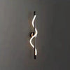 Applique Murale Anneaux Verre Transparent et Métal Noir Noire Ronde - Chambre Salle de Bain Salon — Horos