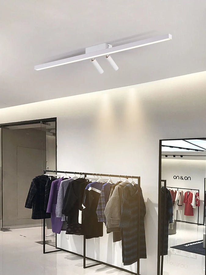 Reva Barre Acier Noir Mat Minimaliste