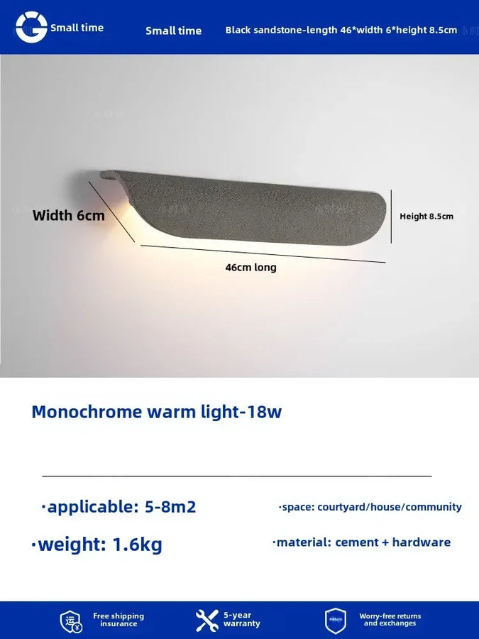 Brav Courbe Aluminium Blanc Minimaliste