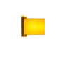 Mouloudji Cylindre Verre Opalin Minimaliste