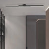 Plafonnier Linéaire Métal Noir Minimaliste Design Moderne - Salle de Bain Salon Chambre — Aase