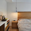 Suspension Cône Métal Noir Mat Minimaliste Design - Cuisine Salon Bureau — Effilé