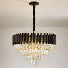 Luísa Cascade Cristal et Métal Doré Art Déco