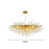 Randi Cascade Cristal et Métal Doré Luxueux