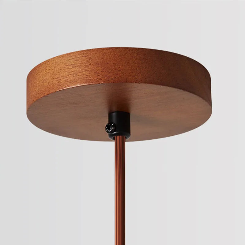 Suspension Cylindre Marbre Blanc et Bois Naturel - Cuisine Chambre Salon — Artemis