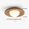 Rasha Anneau Pierre Beige Minimaliste