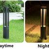 Lampadaire Cylindre Métal Noir Minimaliste Design - Salon Bureau Chambre — Torre