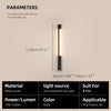 Encarna Cylindre Aluminium Noir Mat Minimaliste B