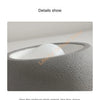 Léonore Sphères Métal Blanc Minimaliste