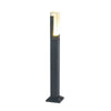 Lampadaire Cylindre Métal Noir Mat Minimaliste Design - Salon Bureau Chambre — Fuste
