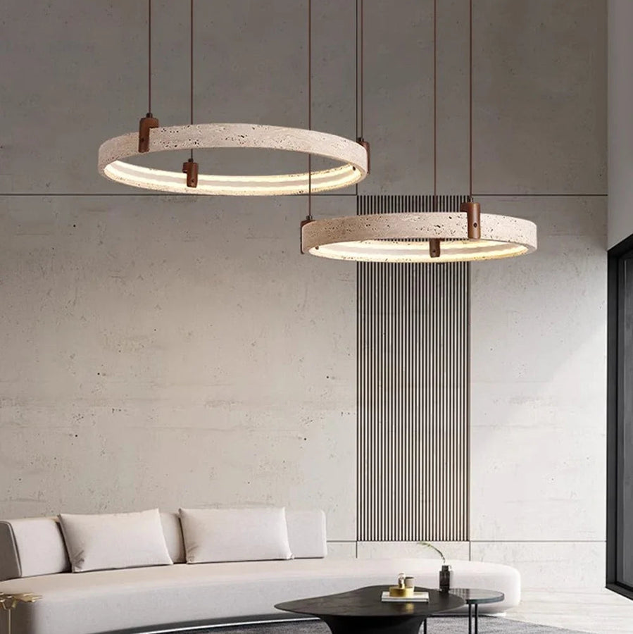 Lustre Suspension Cascade Sphères Verre Transparent et Métal Chromé - Salon Salle à Manger — Lothaire